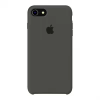 Силиконовый чехол Apple Silicone Case Dark Olive для iPhone 7/8 (копия)